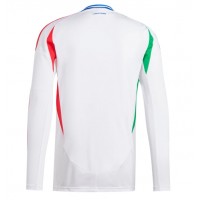 Camisa de time de futebol Itália Replicas 2º Equipamento Europeu 2024 Manga Comprida